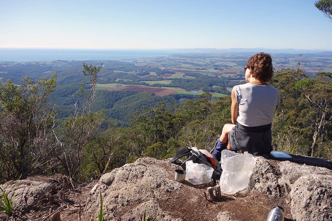 Black Bluff View Rare Earth Tasmania